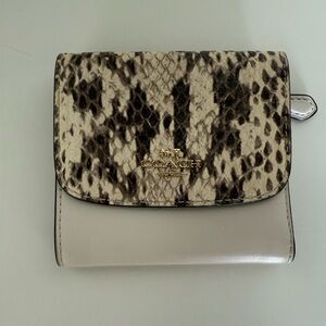 Coach Snake Print and Cream Women's Bag